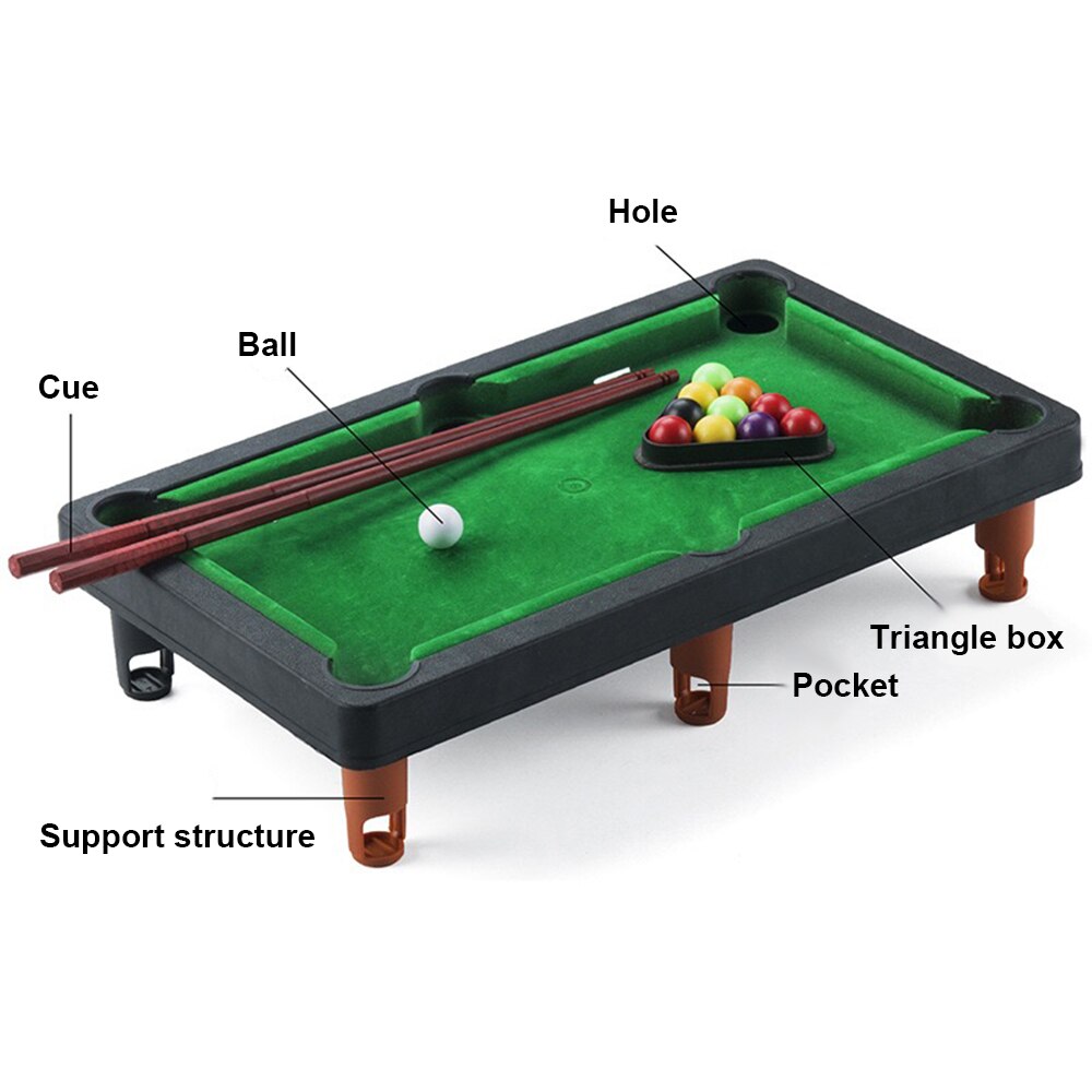 Board Games for Children Mini Billiards Snooker Toy Set Home Party Games Kids Boys Parent Child Interaction Game Education Toys