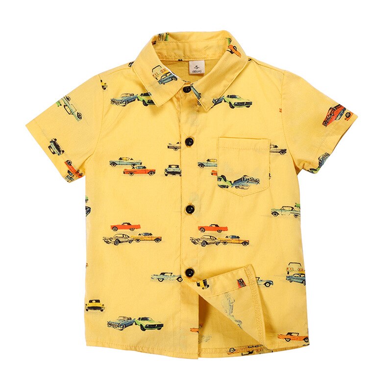 Chemise à Graffiti d'été pour enfants, vêtements pour mère et bébé, chemise blanche, à la ,: juh / 24M