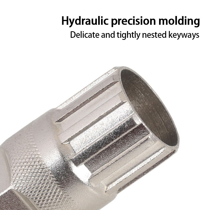 Torque Wrench Socket Mountain Bike Spinning Flywheel Removal Wrench Repair Tool Bike Gear Disassembly Sleeve Cycling Equipment