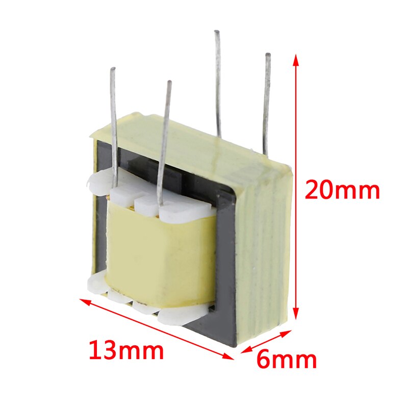 2 Pcs 1:1 EI14 Isolation Transformer Audio Transformers 600:600 Ohm Europe