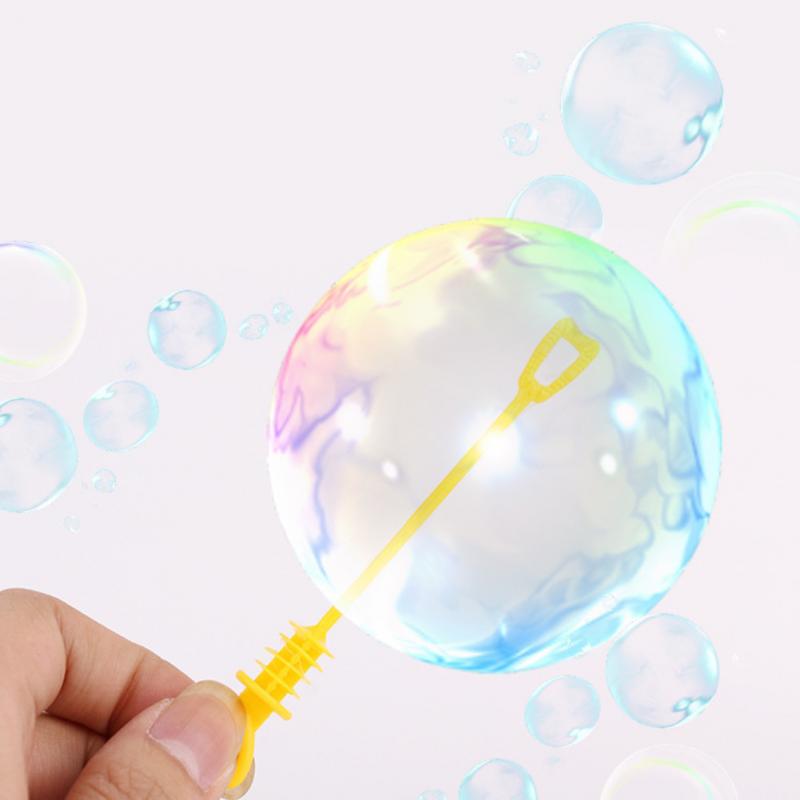 7Pcs Multicolour Bubble Wand Soap Bottle Tube Kids Toy Wedding Birthday Party Decoration Bubbles Maker Supplies Outdoor Fun Game