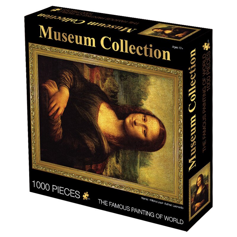 Legpuzzels 1000 Stuks Legpuzzels Star Night Museum Collectie Olieverf Puzzel Adult Puzzels 1000 Stuks