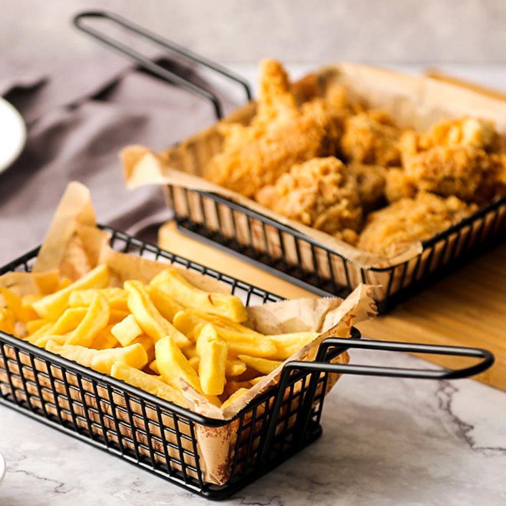 Cubo para alimentos y patatas fritas, platos especiales, 1 Uds.