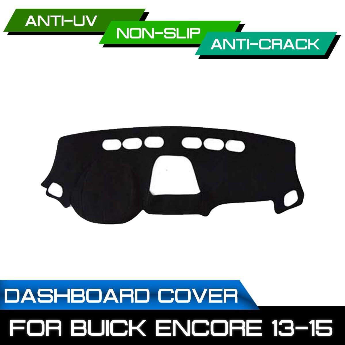 Auto Dashboard Mat Anti-Vuile Antislip Voor Buick Encore Dash Cover Mat Uv Bescherming schaduw
