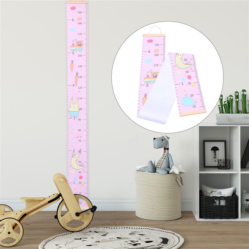 1pc Kids Height Hanging Ruler Safe Decorative Measurement Ruler Height Ruler for Child