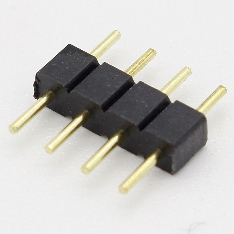 10 stk/parti 4 pin rgb stik adapter pin nål han ty... – Grandado