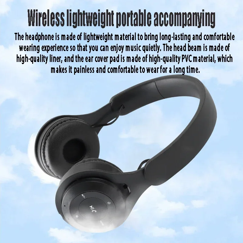 Stereo  y08 headset 5.0 bluetooth headset foldbare trådløse sportsøretelefoner gaming headsets over-ear hovedtelefoner til android ios