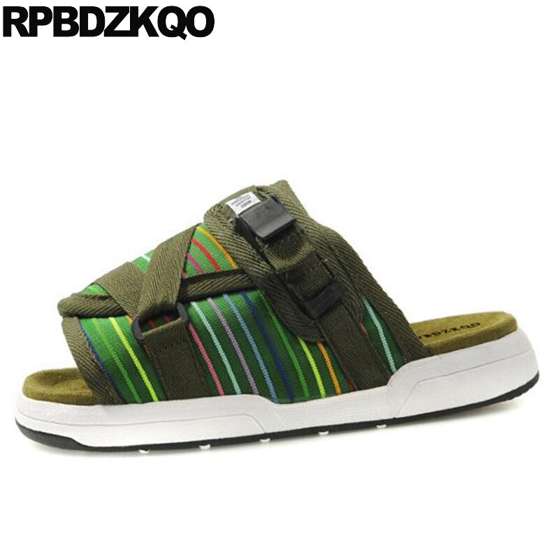 Stor størrelse sneakers sandaler rem sport sommer 45 udendørs slides grønne plus herre mesh sko store strand hjemmesko kendt mærke