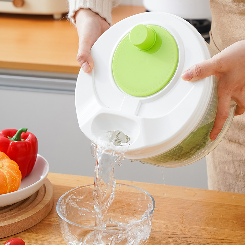 Spinner para ensalada, lechuga verde, lavadora secadora, escurridor, colador para verduras, para lavar y secar, herramientas de cocina
