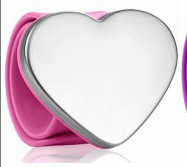 Haircare Styling Accessories Magnetic Wrist Band Pin Holder Pincushion Diy Magnetic Sewing Tools Silicone Wristband Hairstyle: Silver