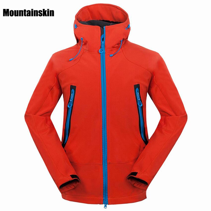 Mountainskin udendørs #39 vandrejakker til mænd vandtæt vindtæt termojakke til campingski tykke varme frakker  rm133