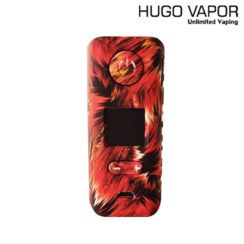 Hugo Vapor Rader Eco 200W Box Mod Powered by Dual 18650 Batteries 0.96"inch Square OLED Screen Diaplays vape mods 100% Original: 9