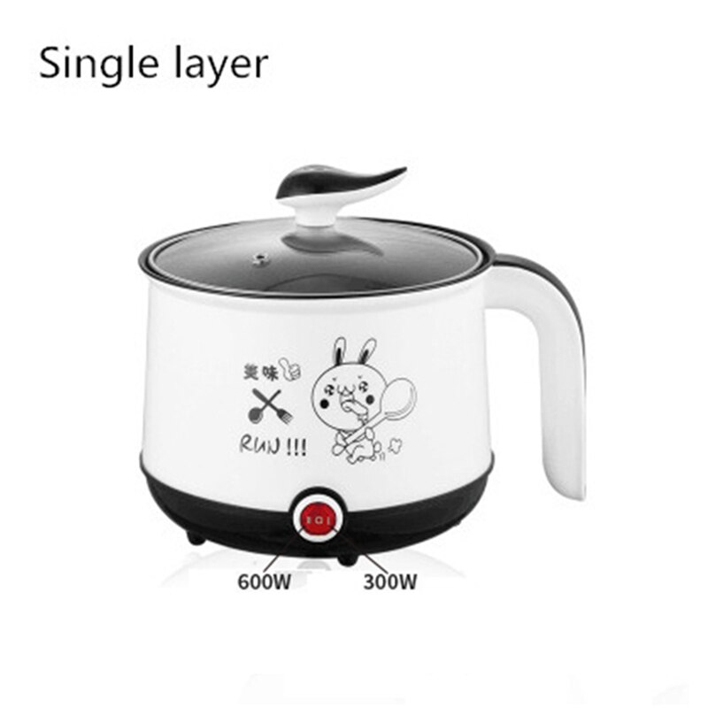 Mini Cuiseur à Riz Portable 1,8L 300W - Marmite Électrique Antiadhésive Pour Voyage Et Petit Espace