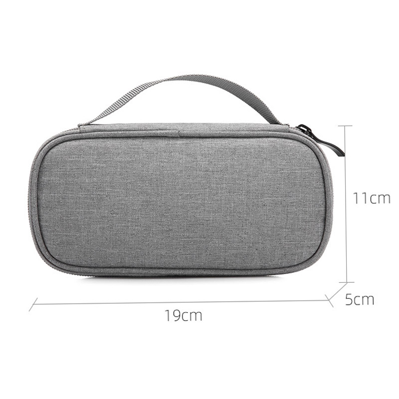 Wasserdichte aufbewahrungstasche für digitales zubehör, organizer für elektronikgeräte, reisetasche, tragetasche für usb-c-kabel