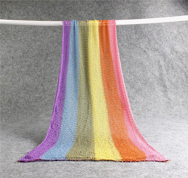 Rainbow wrap newborn photography props,Multi color wrap photography props,newborn stretch blanket backdrop props(40*150 cm): Pattern3