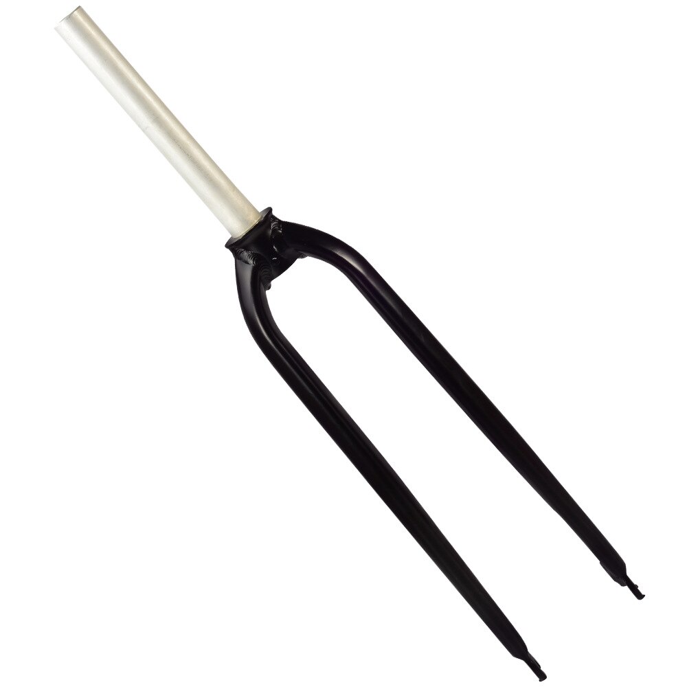 LUTU Aluminum alloy fork 27.5-inch mountain bike 26-inch 29-inch all-aluminum: All Black