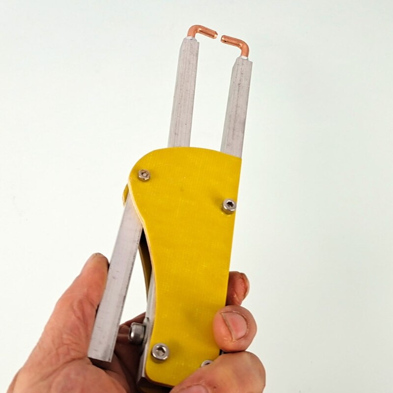 Máquina de soldadura por puntos, pinzas para soldar a tope, pluma de soldadura, disparador automático de mano, accesorios, piezas