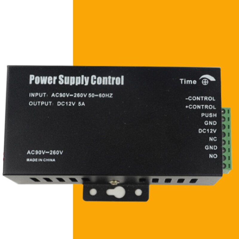 Toegangscontrole voeding 12v 5a voeding controller schakelende voeding doos brede spanning klein volume stopcontact
