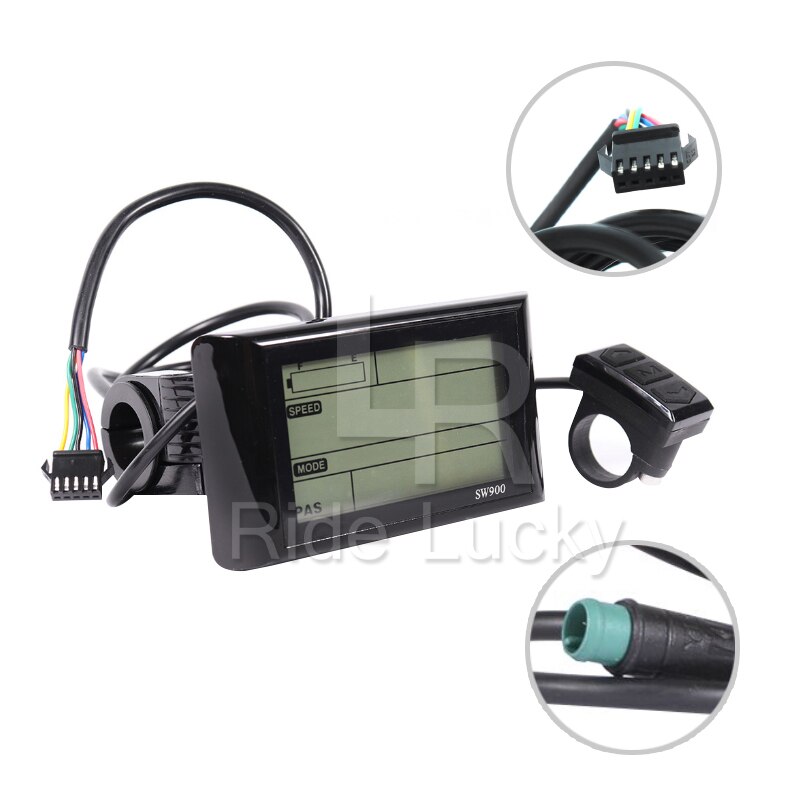 E-ride SW900 USB charge the Phone Speed Digital LCD Display Panel For Electric Bicycle Controller Replacement With USB