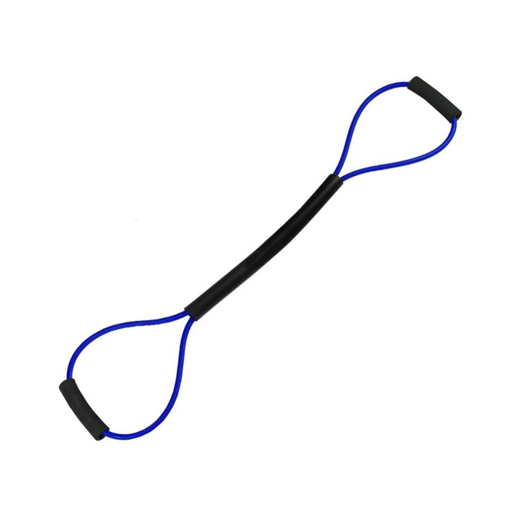 1PC Shadow Boxing Resistance Band Rubber Speed Training Pull Rope Muay Thai Karate Crossfit Workout Power Strength Equipment: Blue