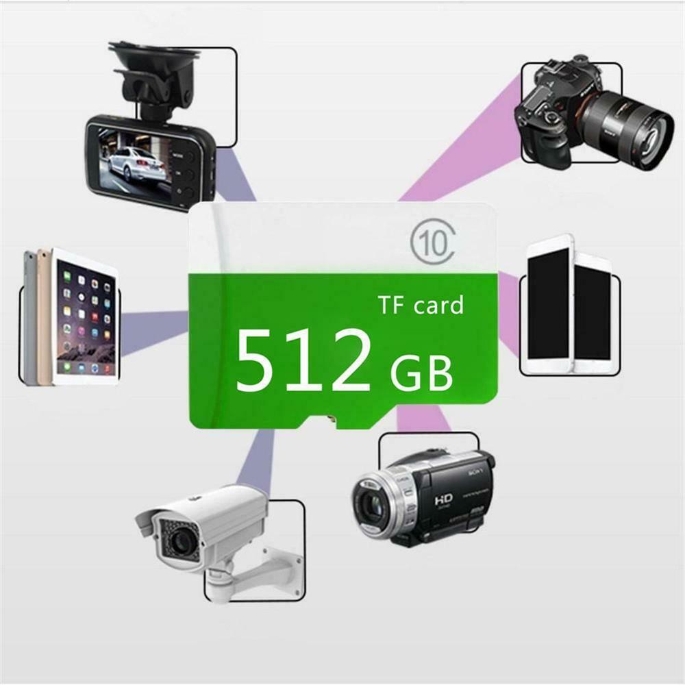 Capaciteit Micro-SD Geheugenkaart 4 GB 8 GB 16 GB 32 GB 64 GB 128 GB 256 GB 512 GB Klasse 10 + Sd-Tf Voor Mobiele/PC CH micro sd card