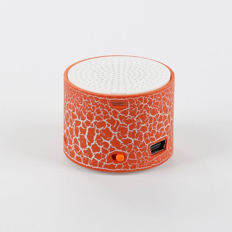 Reproductor de música portátil de tamaño Mini, reproductor de Audio con forma de cubo, MP3, interferencias de grietas, compatible con tarjeta TF, altavoz recargable: 06