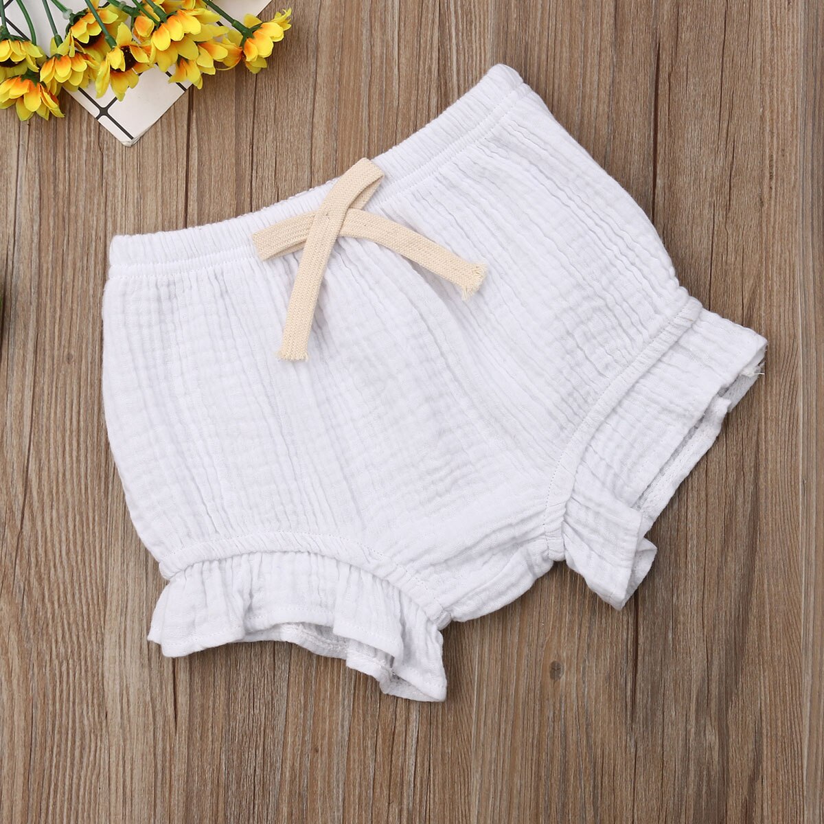 Toddler Boys Girls Bread Pants Kid Boy Cotton Ruffles Bloomers Summer Bowknot Bottoms Clothes Infant PP Shorts