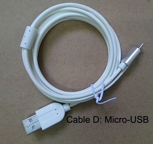 Cable for Mobile Phone Tablet PC Anti Theft Burglar Device Phone Alarm Charging Security Display Stand: cable D