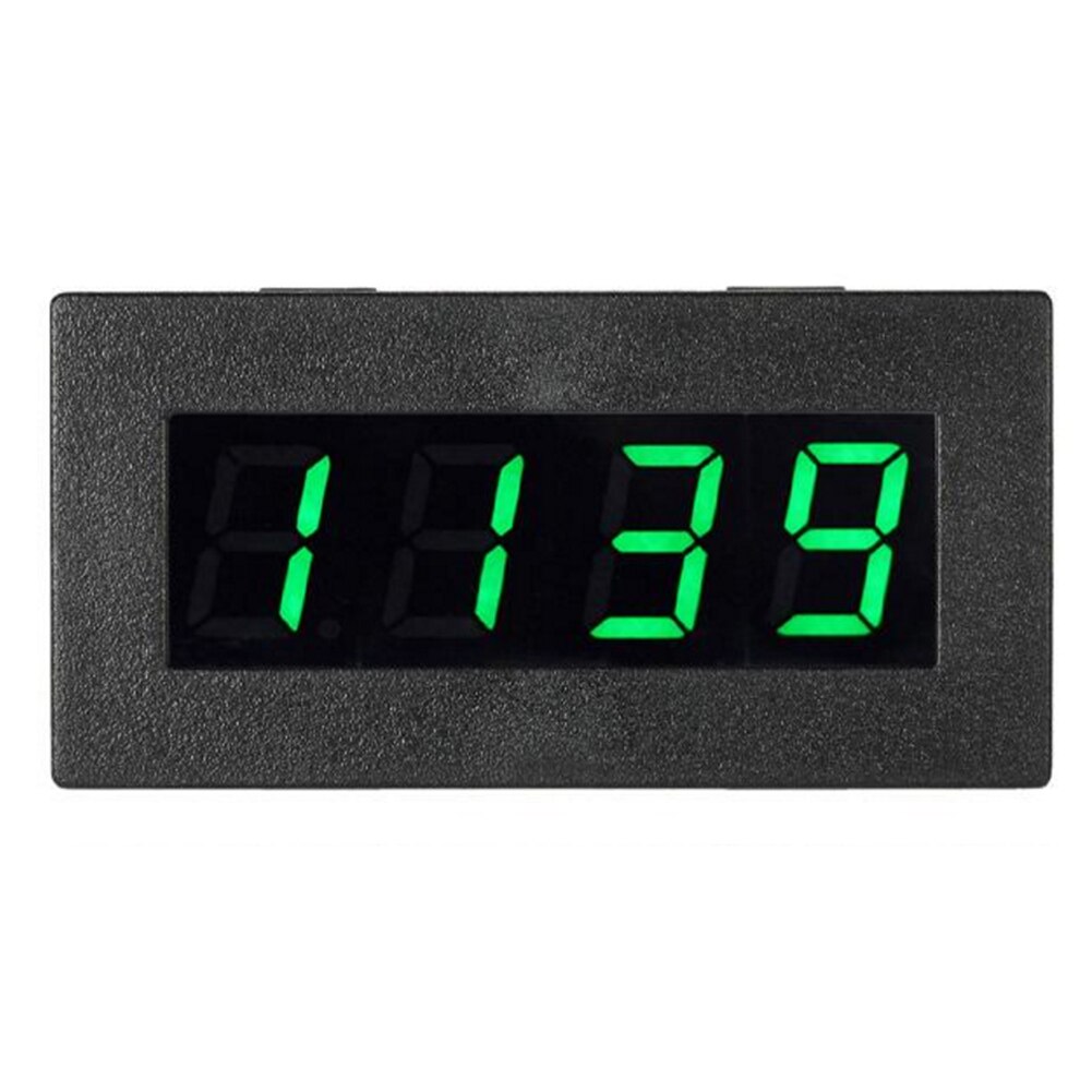 4-Digit Led Auto Digitale Frequentie Toerenteller Speed Meter Rpm Tester 5-9999R/M DC8-15V C5P3 Auto Interieur Accessoires: Green