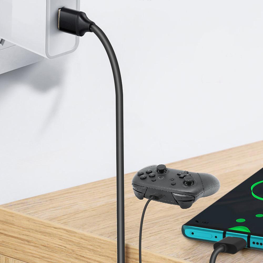 2 in 1 charging cable for PS5 XboxSeriesX Gamepad 5V 2A Charging cable for SwitchPro