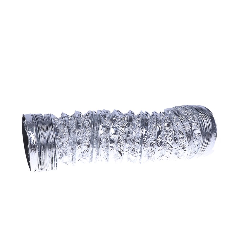 3.1Inch Flex Air Aluminum Foil Ducting Dryer Vent Hose For Ventilation 1.5M Ventilation Air Tube For Kitchen Bathroom