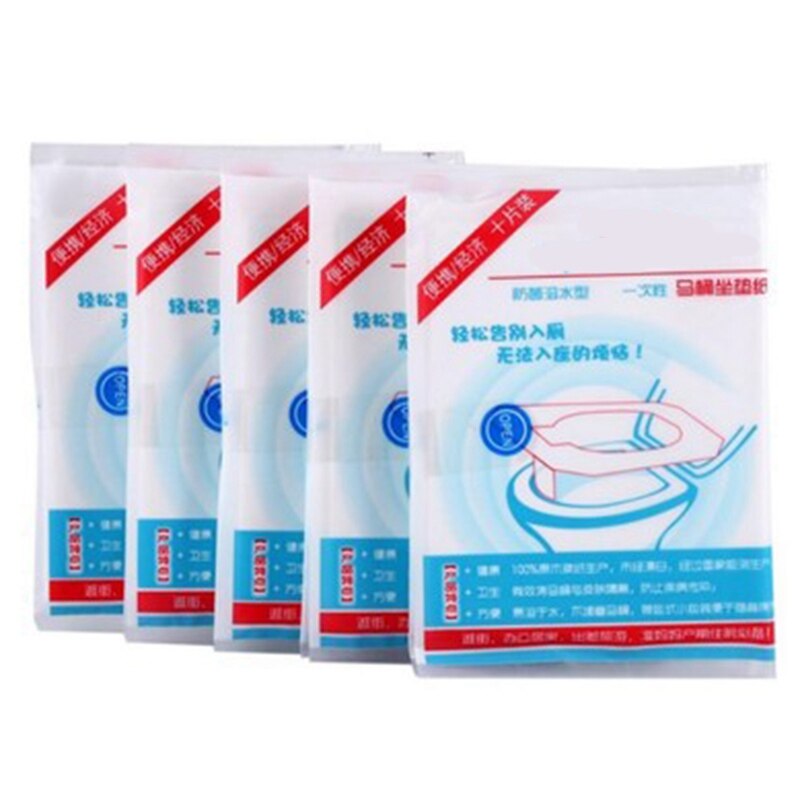 Expendable Toilet Paper Mat Disposable Toilet Seat Cover Mat Eco-Friendly Travel Gadget Portable Bathroom Accessories: Default Title