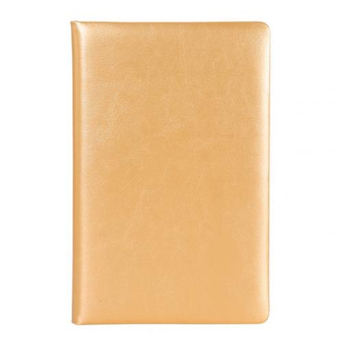 Faux Leather Portable Travel A5 Student Notebook Diary Notepad School Stationery: Khaki
