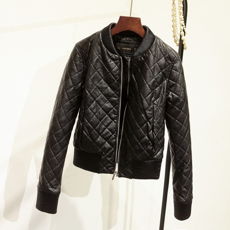 Korte oversized jas dames met ritszakken en vintage look
