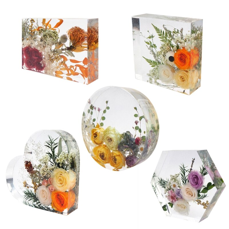 Buchstützen aus harz, buchorganisationsform aus silikon-kristall-epoxidharz, formen für bücher, schreibtisch, büro, heimdekoration