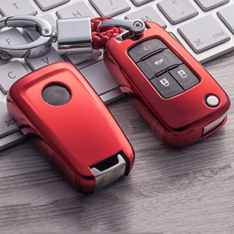 TPU Car Key Protection Case Key Cover Shell For Chevrolet Camaro Cruze Equinox Impala Malibu GMC Terrain Buick LaCrosse