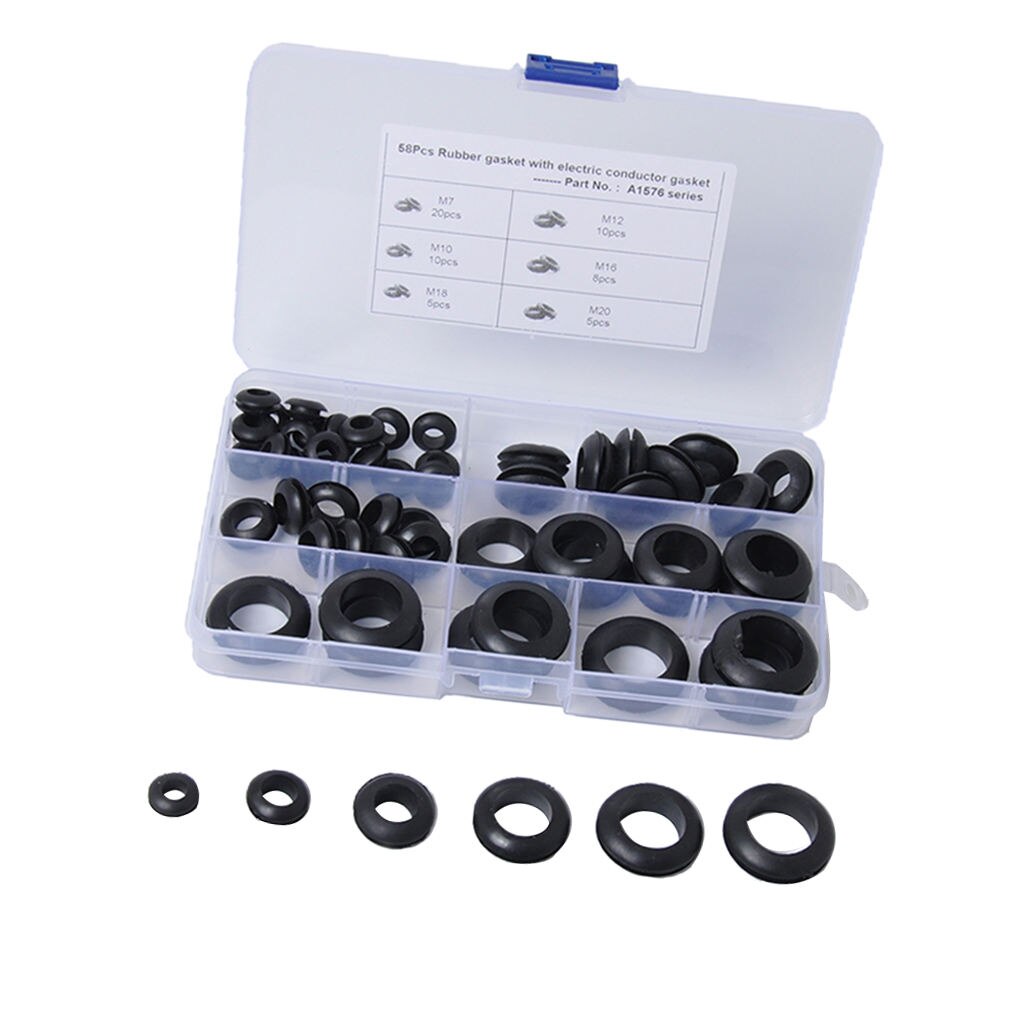 Assortimento di guarnizioni per rondelle per rubinetti idraulici o-ring/guarnizioni in gomma per Auto