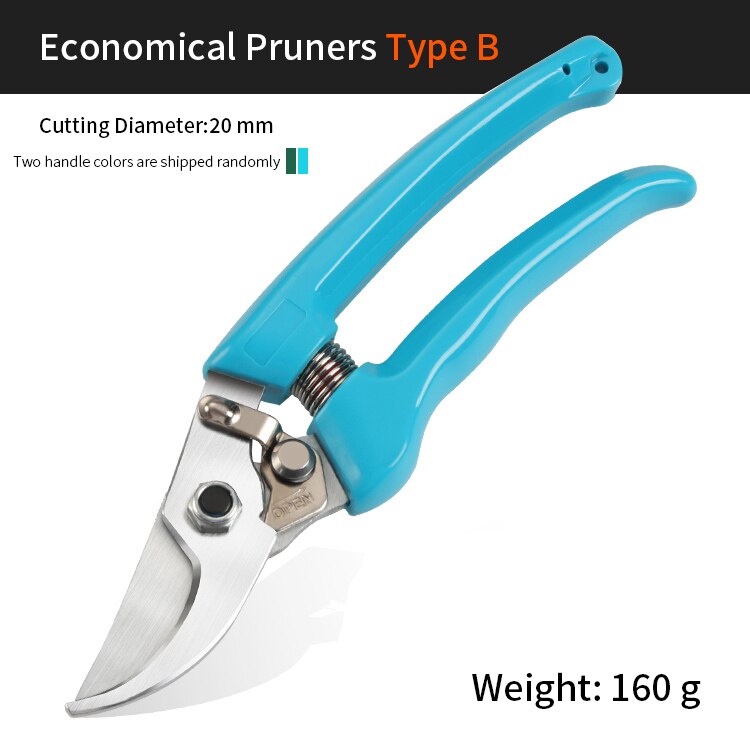 Pruning Shears Branches Cutter Sk5 Steel High Hardness Shear with Arc Handle Garden Trees Floral Pruning Scissors Garden Tools: 03