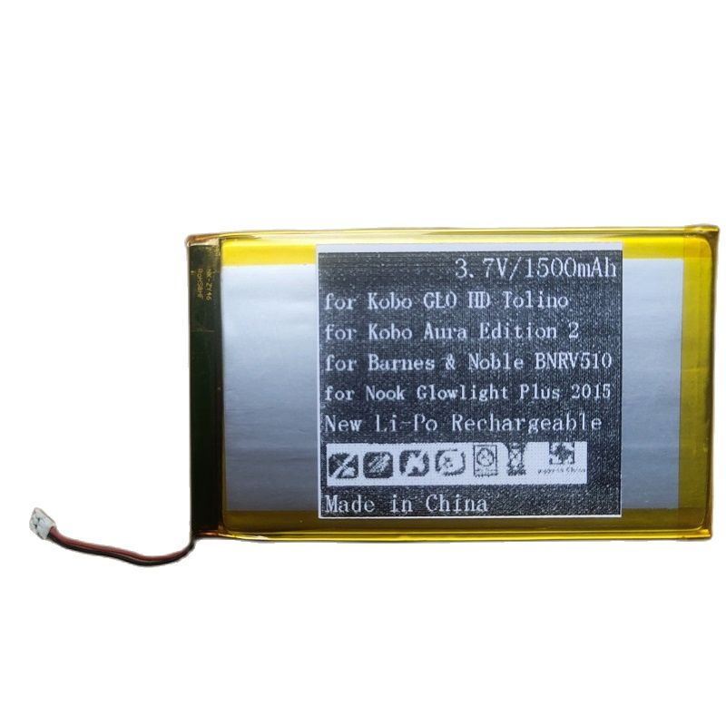 Batterij voor Kobo Aura Editie 2 E-Book Edition2 E-reader Li-Polymeer Oplaadbare Accumulator Pack Vervanging 3.7V PR-285083