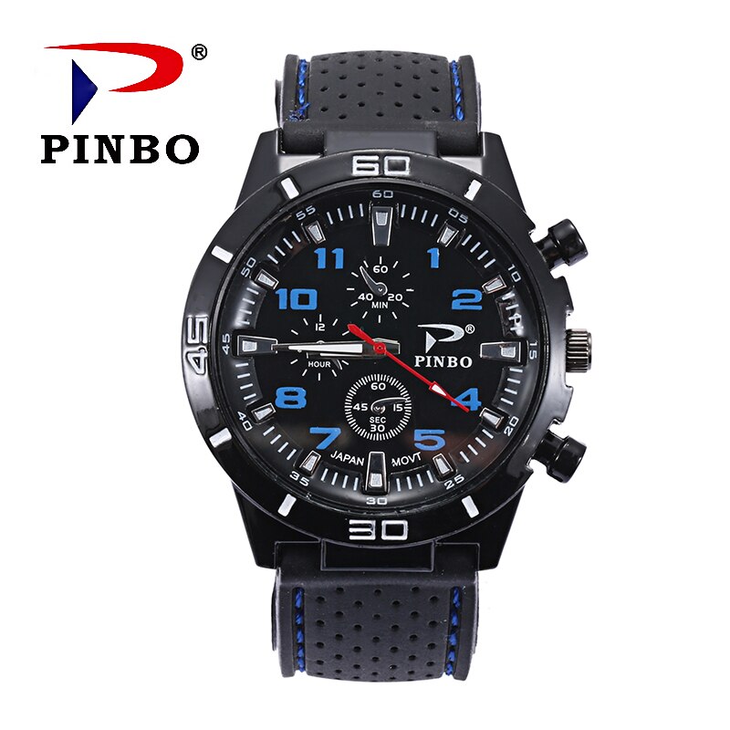 Kinderhorloge sport quartz horloge voor jongens en meisjes casual pu leren horloge britse stijl paar horloge reloj: Blauw