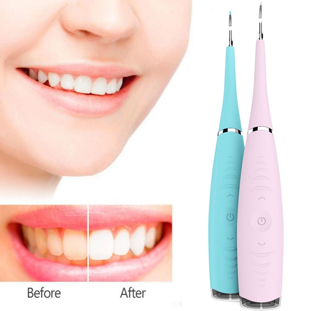 40# Electric Ultrasonic Sonic Dental Scaler Tooth Calculus Remover Cleaner Tooth Stains Tartar Tool Whiten Teeth Tartar Remove