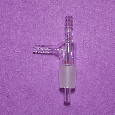 Gas Inlest Flask Adapter 24/29,Glass Gas Inlet Adapter with Both Hose Conne... – Vicedeal