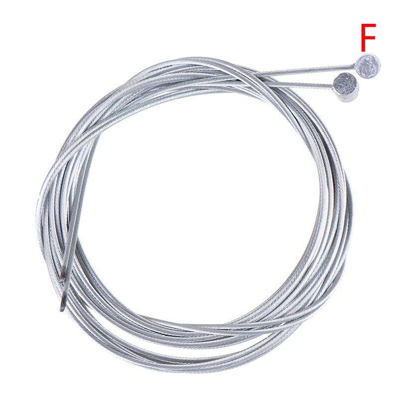 2 stk cykel gear kabel universal mtb landevejscykel cykel indre bremse kabel kerne wire bremse linje kabler tilbehør: F