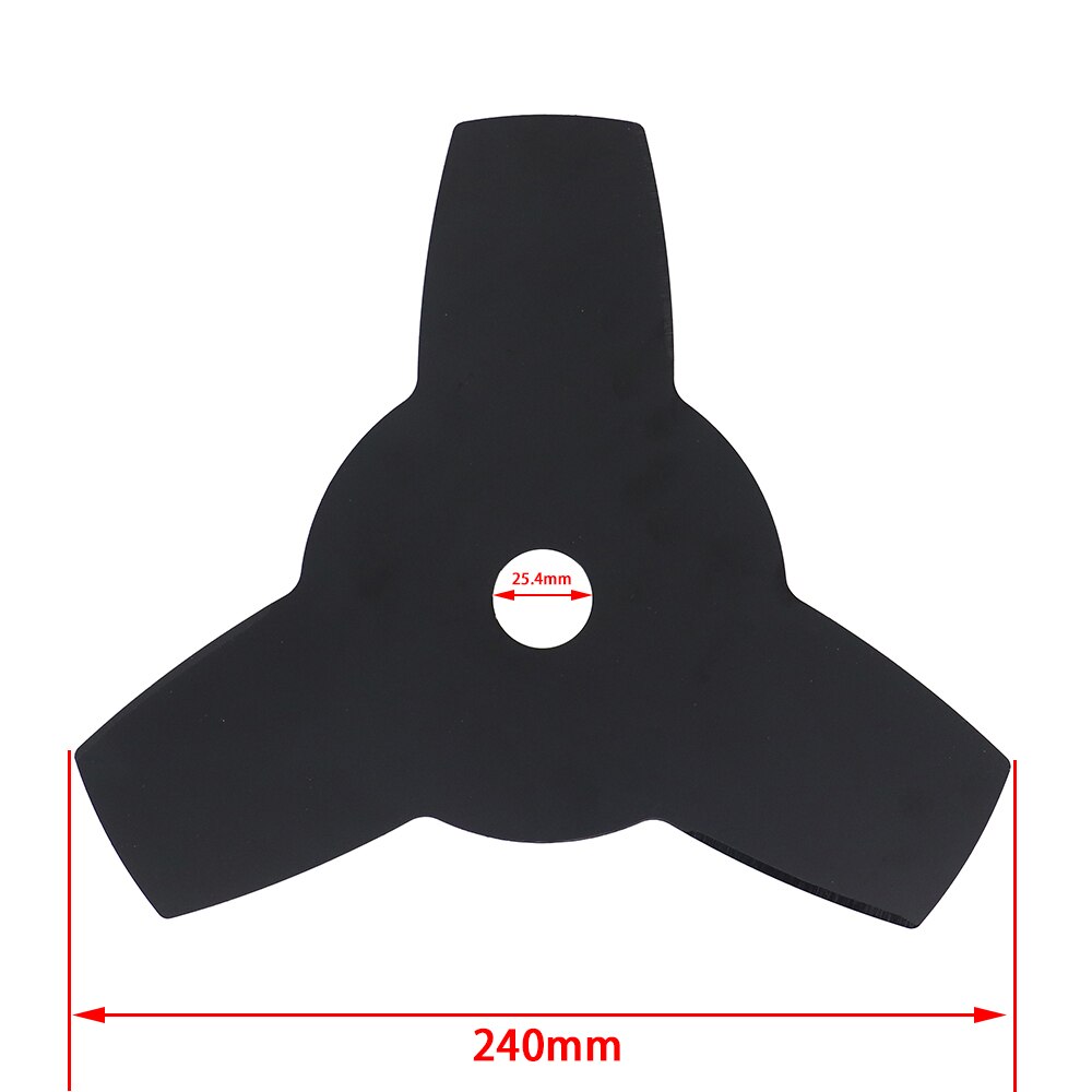 Brush Cutter Grass Trimmer Head Knife Cutting Blade 3 Tooth 3T Universal Garden