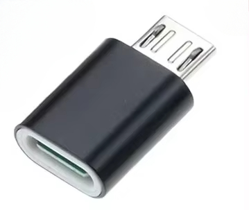 USB Type C Female To Micro USB Male Adapter Connector Type-C Micro USB Charger Adapter V8 Charging Data Transmission Converters: black