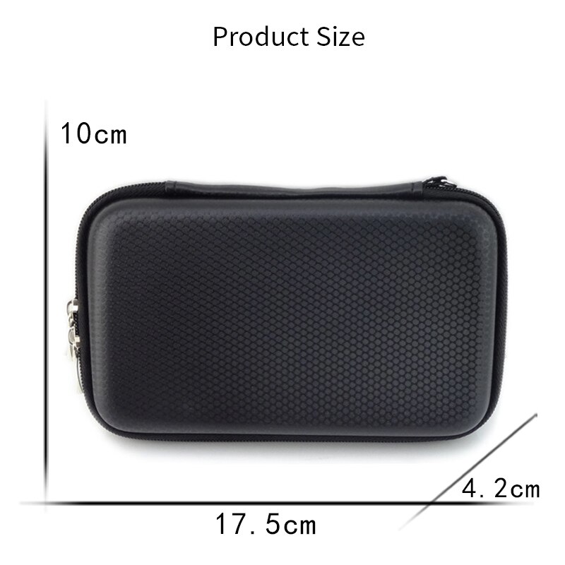 Original 2,5 zoll EVA Festplatte Fall Mobile Power Box Für U Festplatte Sd-karte Karte Kopfhörer Datenkabel USB-Stick 3DS Tasche