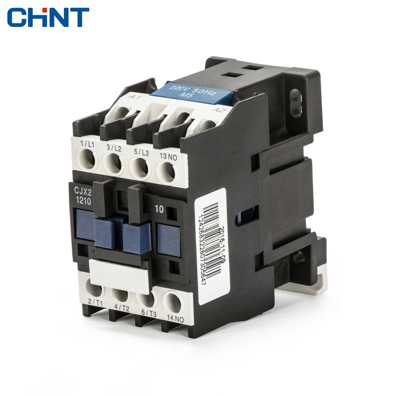 CHINT Communication Contactor Cjx2-1210 12a Single-phase 220V Three-phase 380V 110V 24V