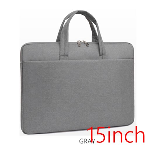 Sac à main étanche pour hommes et femmes, sacoche de bureau, de 13, 13.3, 14, 15, 15.6 pouces,: gray15