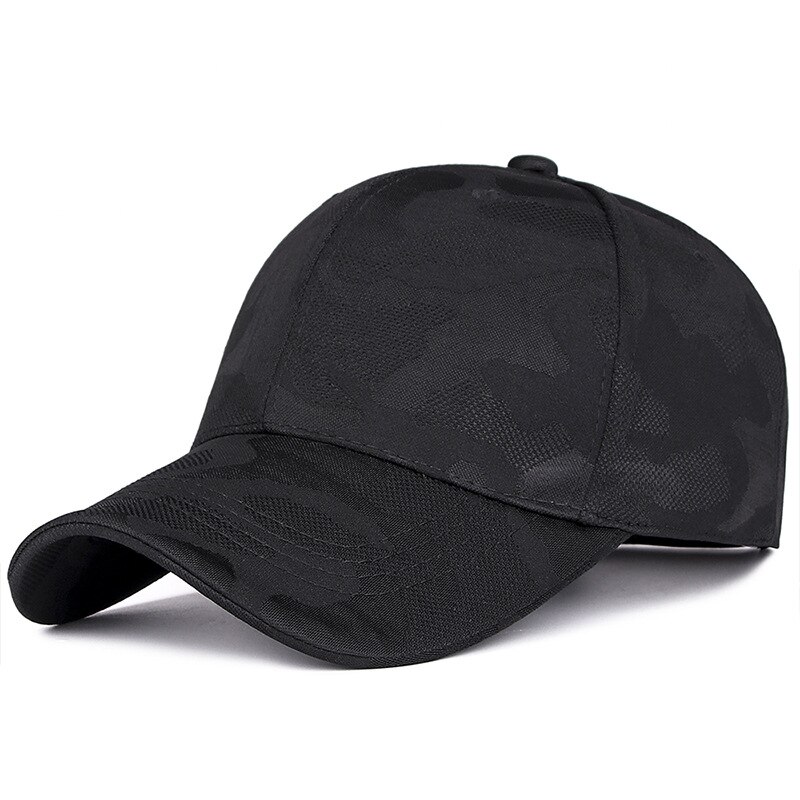 Camouflage baseball kasket forår og efterår udendørs fritid enkel solhat mænd og kvinder golfhat justerbar snapback kasket