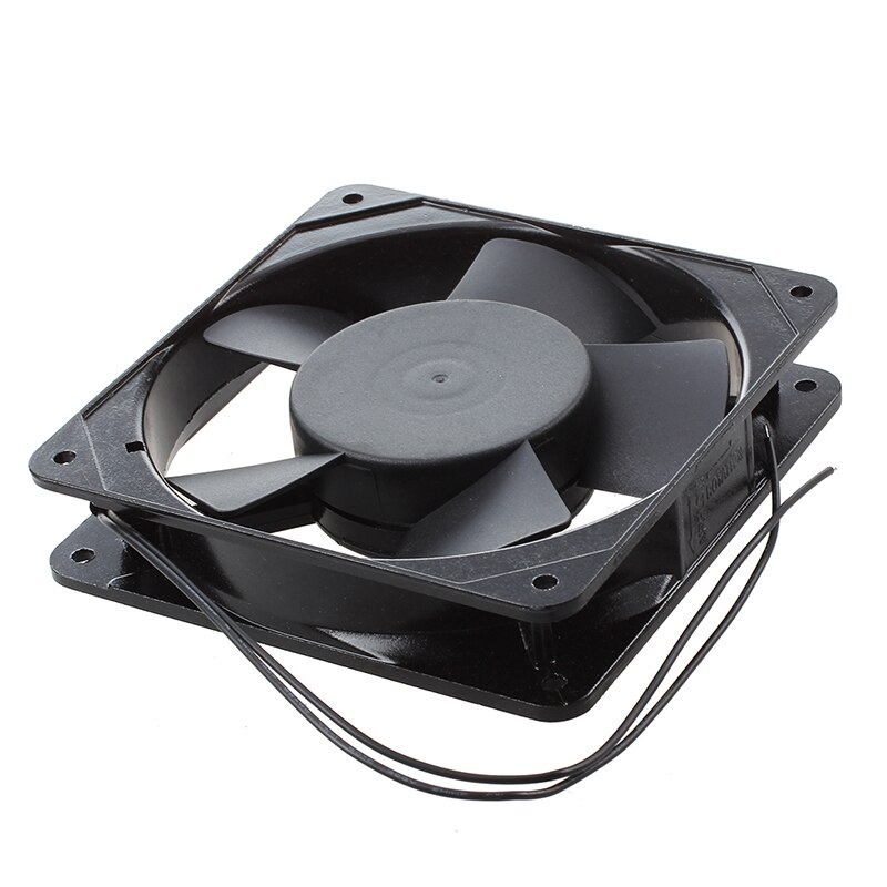 Wentylator AC 220V-240V 120X120x25 Mm do komputera czarny